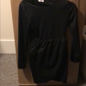 Used black dress by tobi size 10